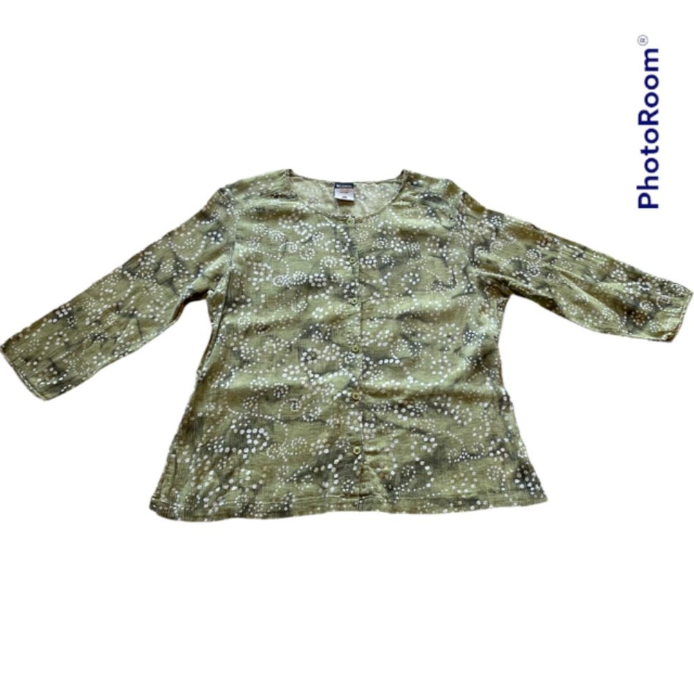 Ladies' Columbia Button Up Shirt, Size XL